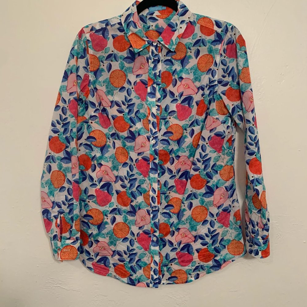 NWOT jmclaughlin fruit button up
